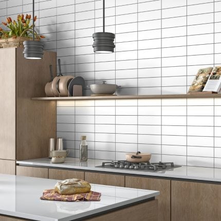 Metro White Gloss 100x300mm (0.99m2/box)