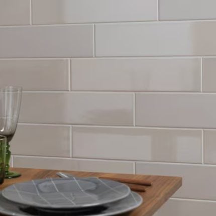 Metro Taupe Gloss 100x300mm (1.2m2/box)