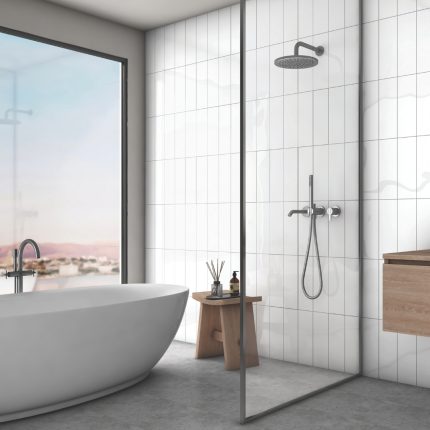 Metro White Gloss 75x300mm (0.99m2/box)