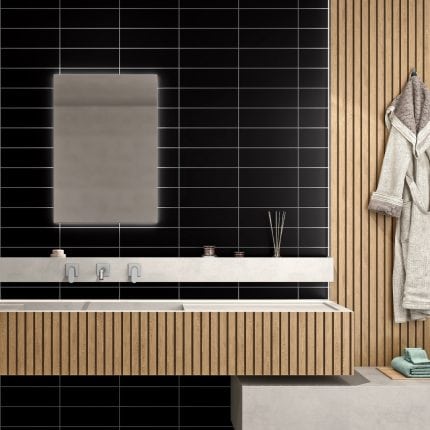 Metro Black Matt 100x300mm (0.99m2/box)