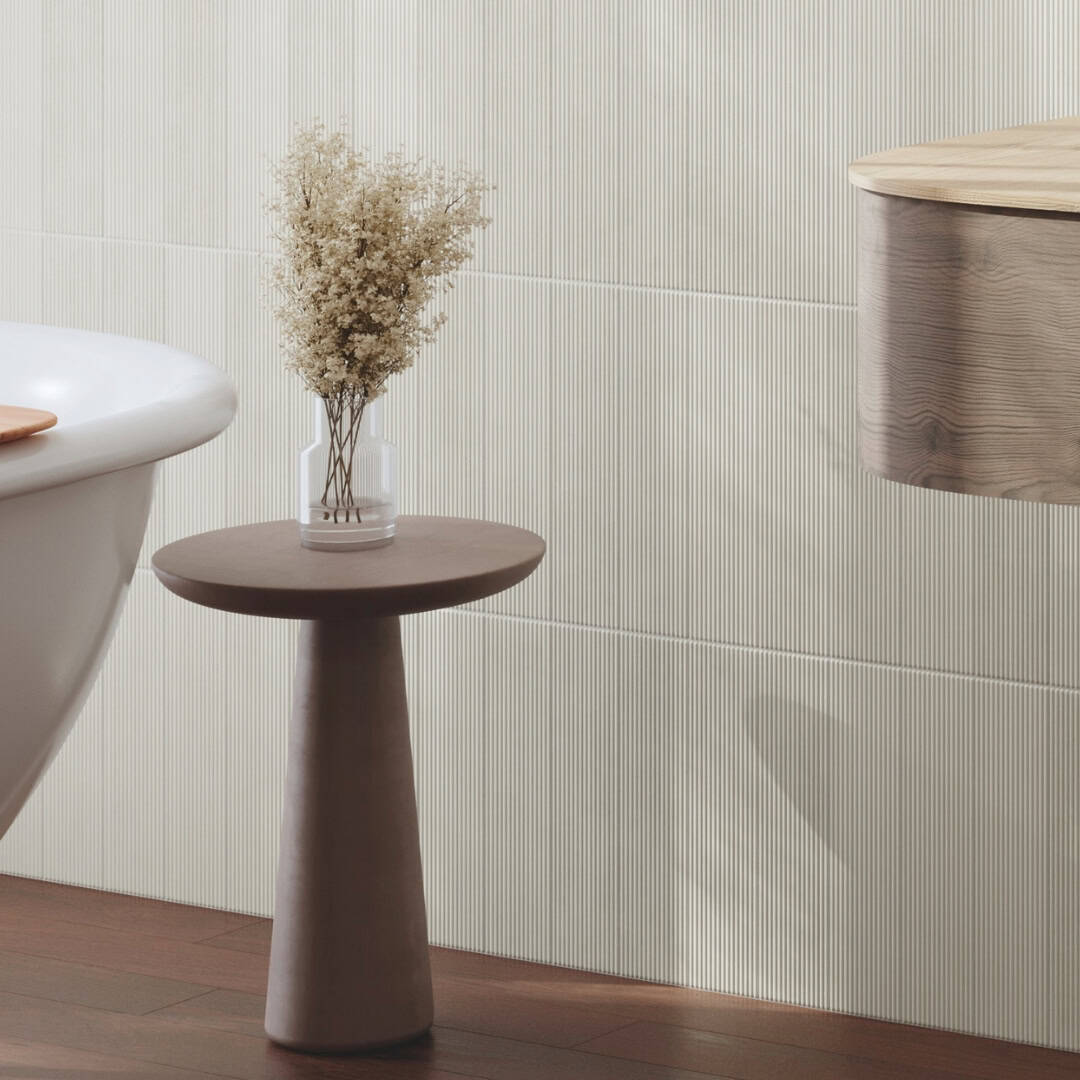 165 Terre Off White Lineal 75x300mm (1.00m2/box) - Image 1