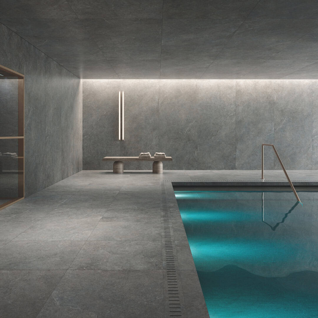 Limestone Dark Matt 600x1200mm (1.44m2/box) - Tile House