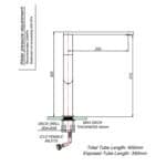Silk Stainless Steel Single Hole Sink Mixer - Image 3