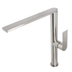 Silk Chrome Single Hole Sink Mixer - Image 2