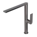Silk Gunmeta Single Hole Sink Mixer - Image 2