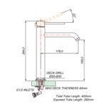 Neo Chrome High basin mixer - Image 3
