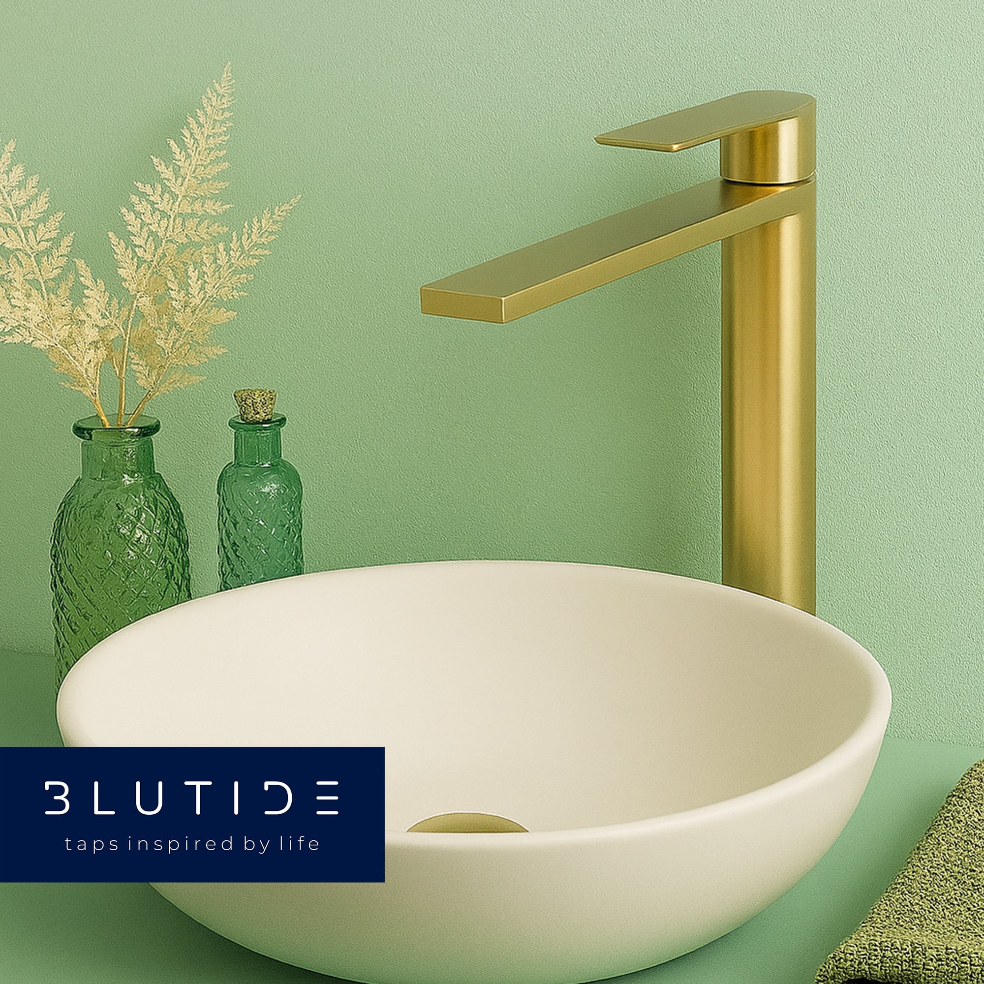 ddbd8085-62c6-4185-b4db-bf51a822bb35.jpg Silk Brass High Basin Mixer - Image 1