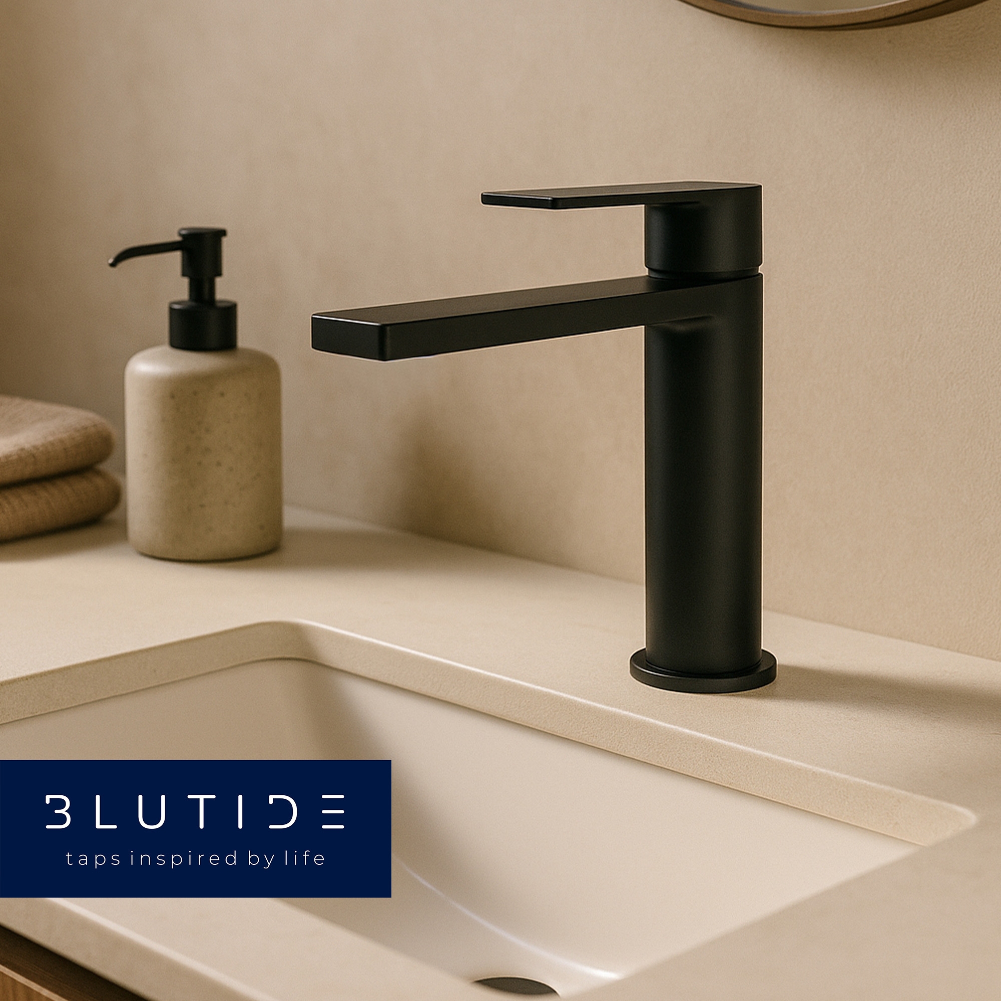 efe61878-a025-4aa2-909b-f883dd266f67.jpg Silk Black Basin Mixer - Image 1