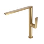 Silk Brass Single Hole Sink Mixer - Image 2