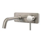 Moon stainless steel concealed mixer with spout - Image 2