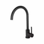 Moon black single hole sink mixer - Image 2