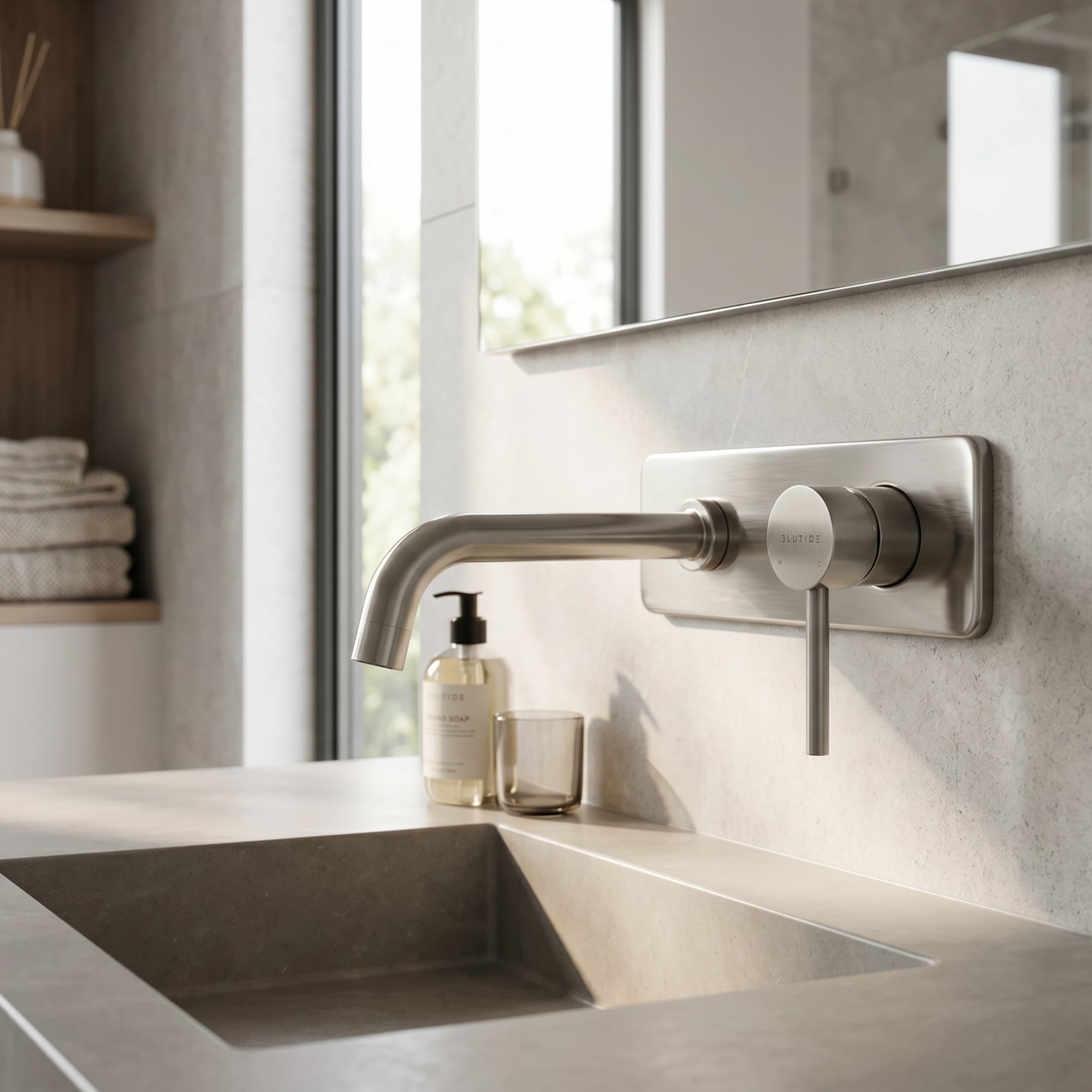 fce52beb-3f6a-4685-9b7a-bdc7dfeeb1bf.jpg Moon stainless steel concealed mixer with spout - Image 1