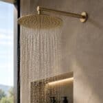 Shower Head 250mm Brushed Brass