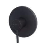 Moon black concealed shower mixer - Image 2