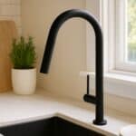 Neo black pullout sink mixer